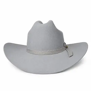 Sombrero Borsalino Tejano 7x Gris Perla
